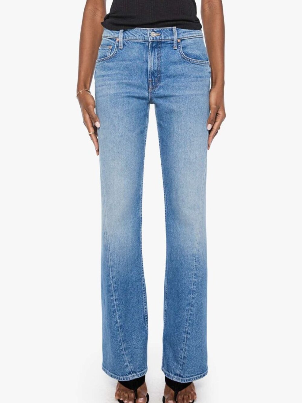 NWT MOTHER Denim Bookie Twist Skimp Sz 26